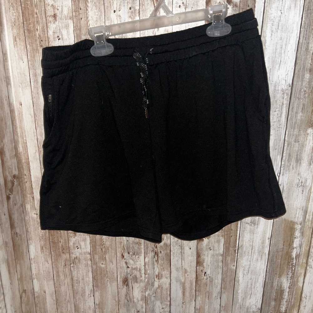 Pacific Trail Black Women's Athletic Shorts